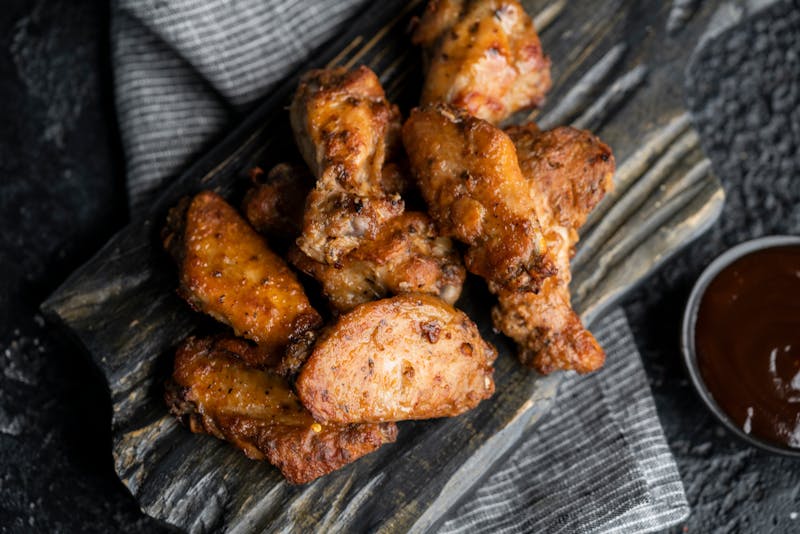 Blazin hot wings spicy east coast wings